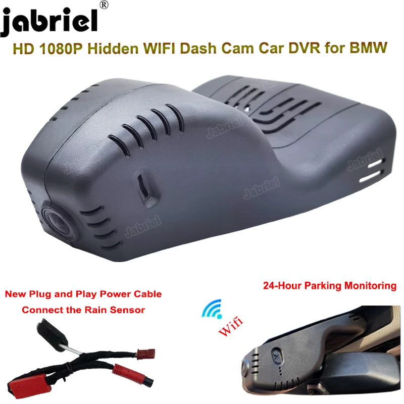 

Jabriel For BMW 3 8 series G20 G21 330i 320d 330d G14 G15 G16 840i X5 40i 30d 40d G05 X7 40i G07 Dash Cam Plug and Play Car Dvr