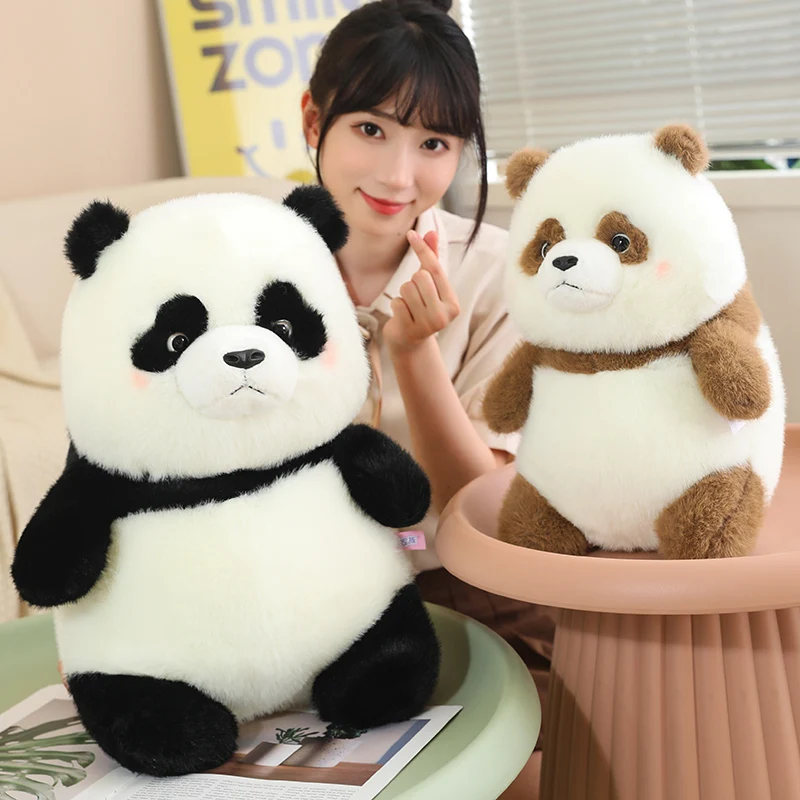 New lazy panda Soft Plush Sleep Toy Huggable Stuffed Pillow