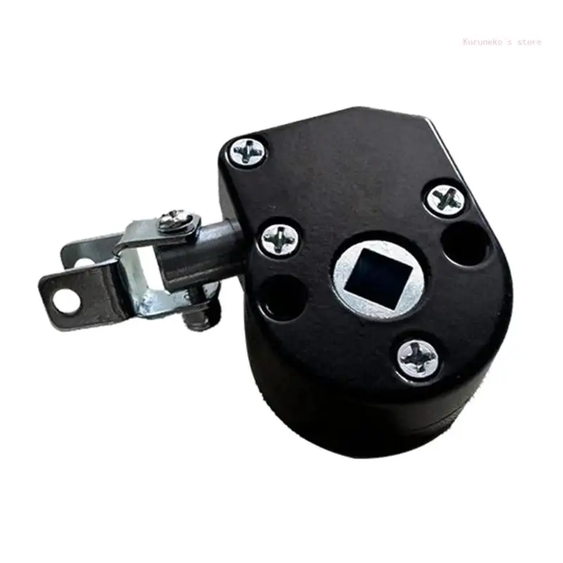 Awning Gearbox Parts Awning Crank Adjustable Replacement Aluminium Manual Worms Gear for Easy Use and Setups Outdoor Parasol Height Control Umbrella Crank Handle