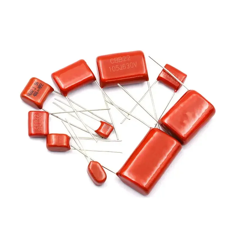 CBB Polypropylene Film Capacitor 33nF 100nF 220nF 4.7nF 1uF 6.8nF 680nF 470nF 3.3uF 330nF 2.2uF 10NF 100V 400V 630V 10PCS