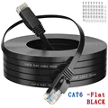 Cat 6 Flat-Black