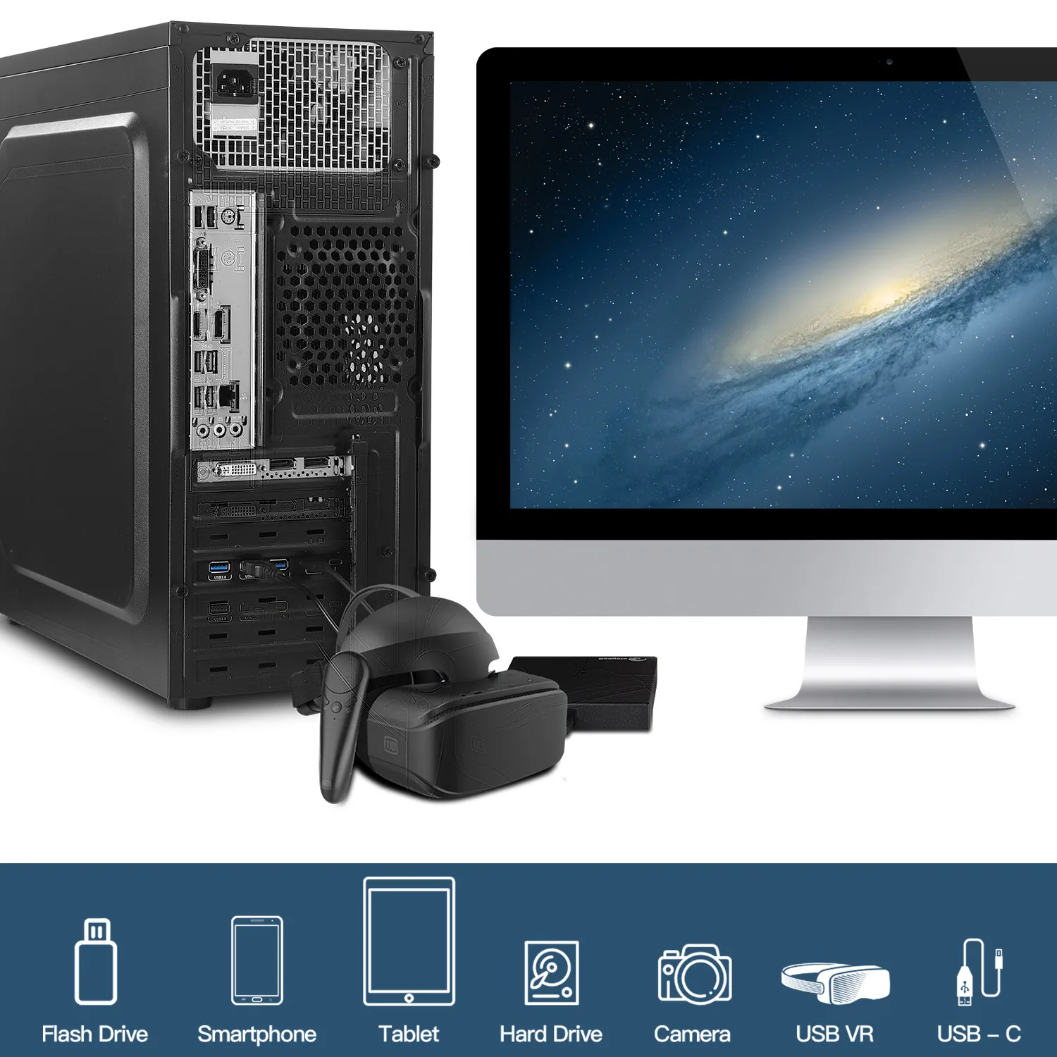 S3ecaebe45022422fb4842a5d49aca5eca 5Gbps USB 3.2 Gen1 USBC PCIE Card Hub USB 3.0 PCI Express Board PCI-E USB3.0 Adapter Multiplier USB3 3.1 Controller Add on Card Mallzona