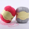 50G Super Kid Mohair Yarn Crochet Thin Sweater Knit Shirt Scarf Angola Silk For Woman Baby Knitting Thread Mohair 500M Wool Yarn 1