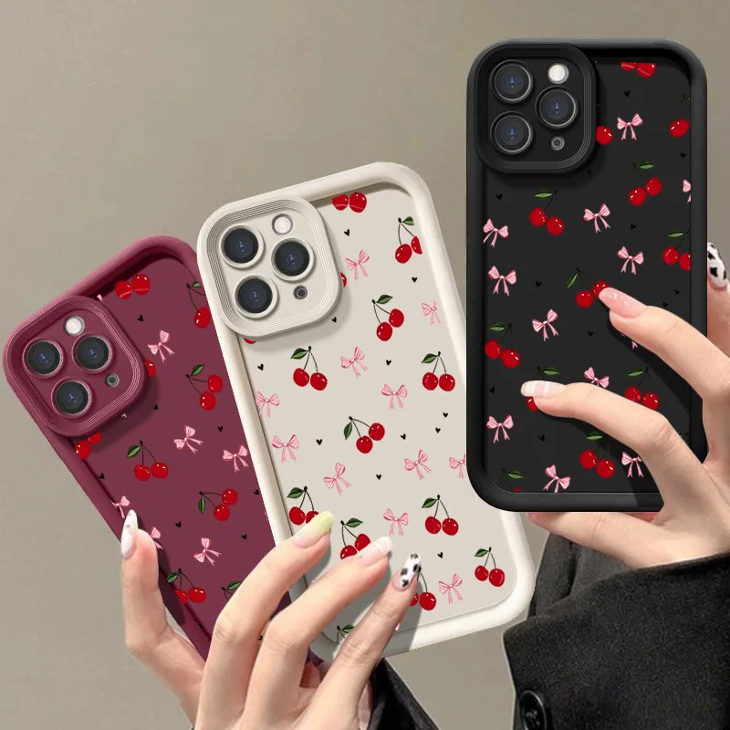 Red Strawberry Cherry Phone Case - Fashion Pro Ultra Edition