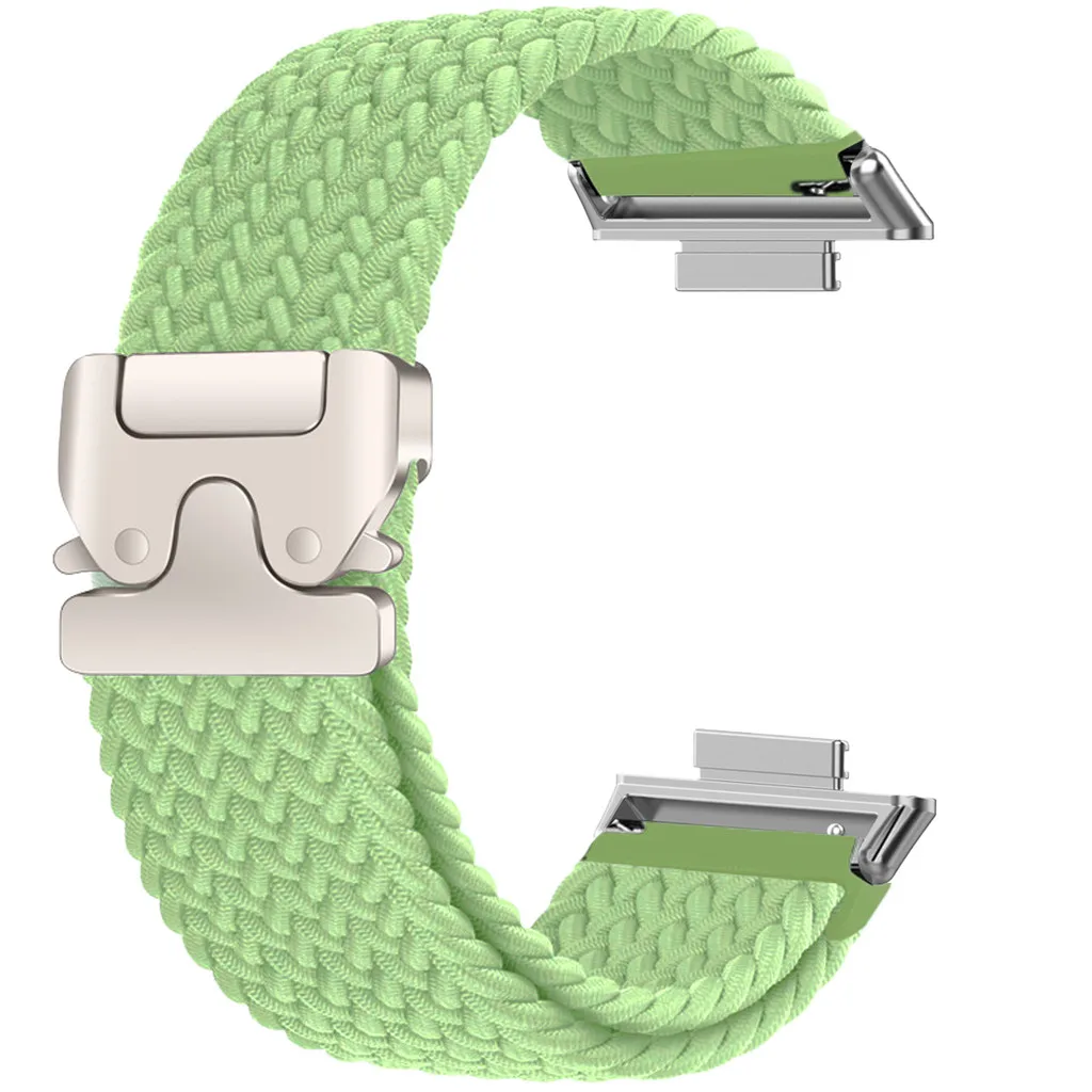 Nylon Elastic Braided Solo Loop Strap for Smartwatches - Unisex Watchband