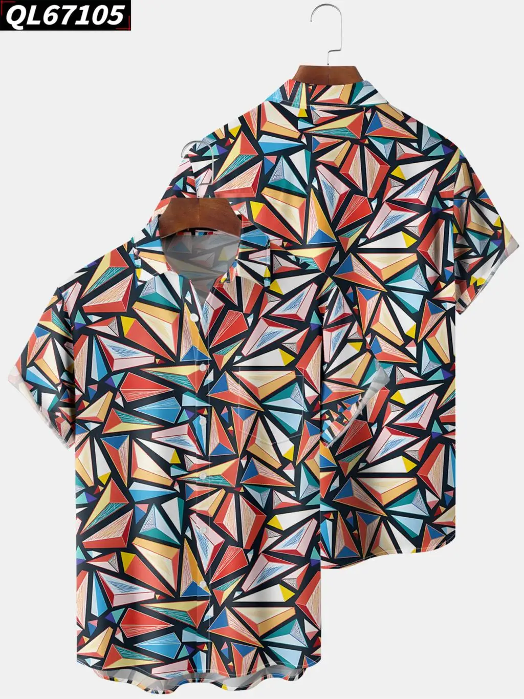 

New Hawaiian Shirt Man Fashion Summer Casual Streetwear High Quality Luxury Men's Shirts Women Button Blouse Beach Tops