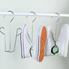 Household Shoes Drying Rack Hanger Hook Stainless Steel Hanging Shelf Organizer Space Saving Home Wardrobe Storage 3