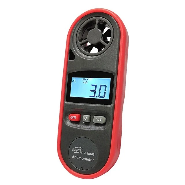 베네텍 GT8163 디지털 풍속 온도계