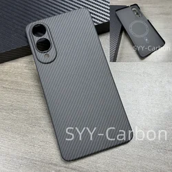 Magnetic Aramid Carbon Fiber Phone Protective Case - Ultra - Thin Armor Cover with Magsafe Compatibility - Carbon Fiber (Black (magsafe))
