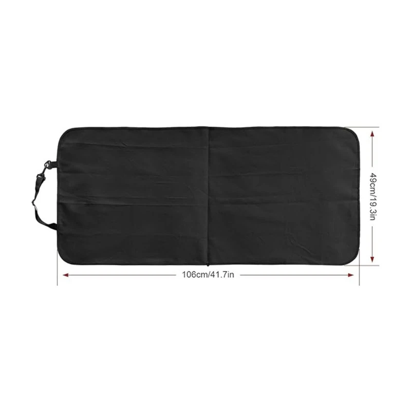 Pet Carseat Liner Waterproof Dog Backseat Cover Cats Protective Travel Mat