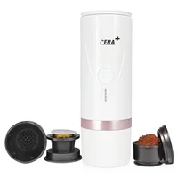 Portable Black Electric Coffee Machine Automatic Manually Operated Portable Espresso Coffee Machine 2