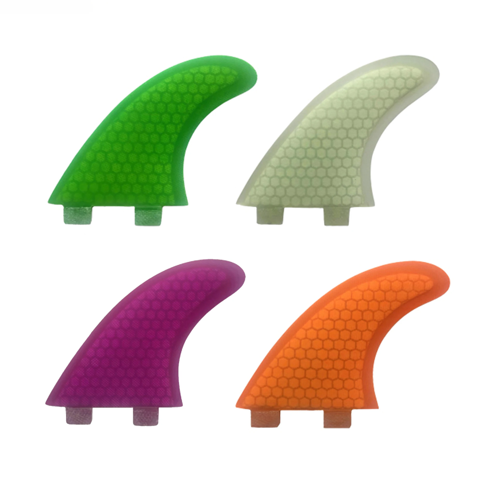 Hot Selling Quilhas Surfboard Fins Fiberglass Surf Fin G5 Size Honeycomb Thruster Fin Set 3PCS Free Shipping quilhas fins for surfboard fins honeycomb fiber tri fins plastic surfboard fins multi base surf fin thruster 3pcs set paddle fin