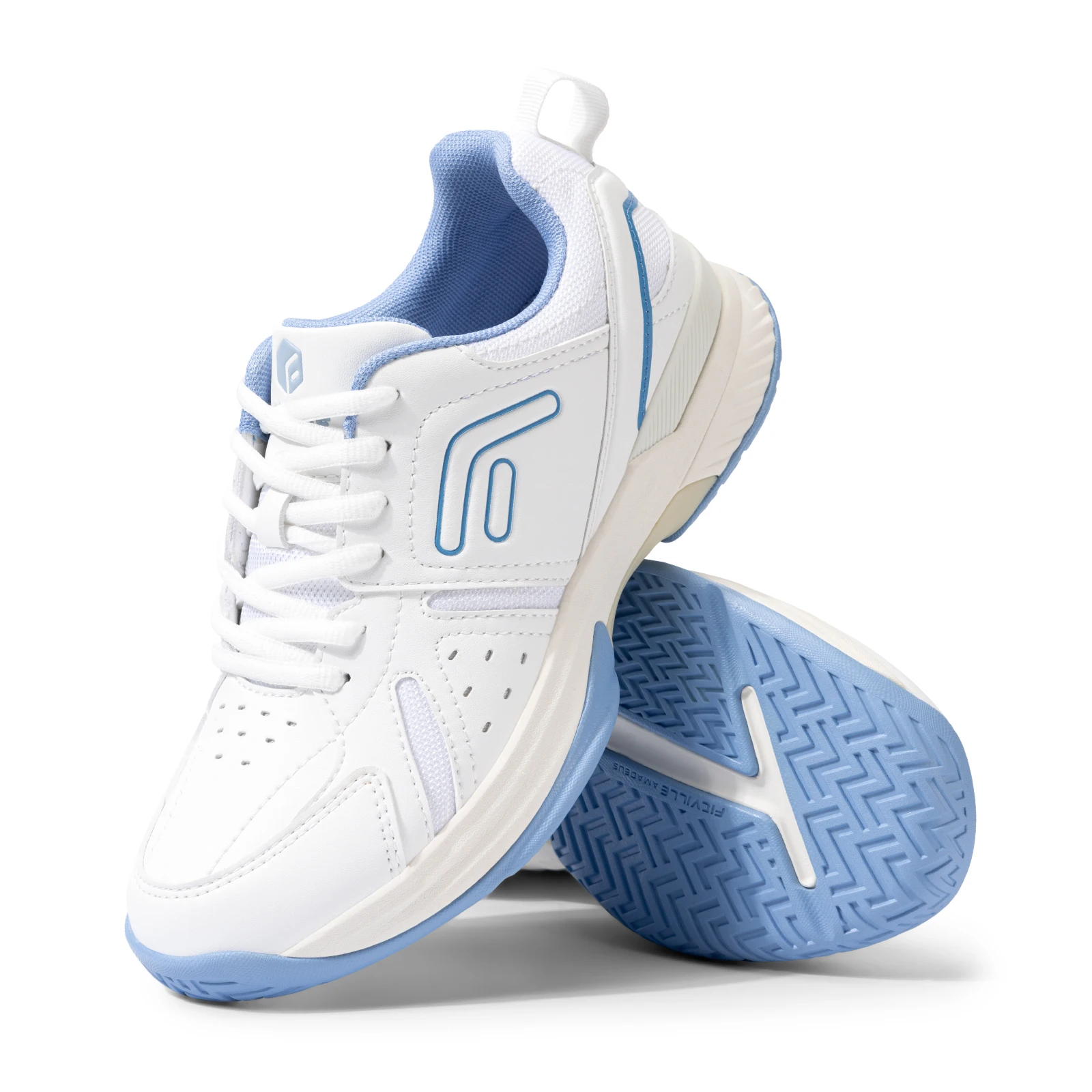 FitVille Women&lsquo;s Tennis Shoes Wide Pickleball Shoes All Court Tennis with Arch Support for Swollen Feet Plantar Fasciitis