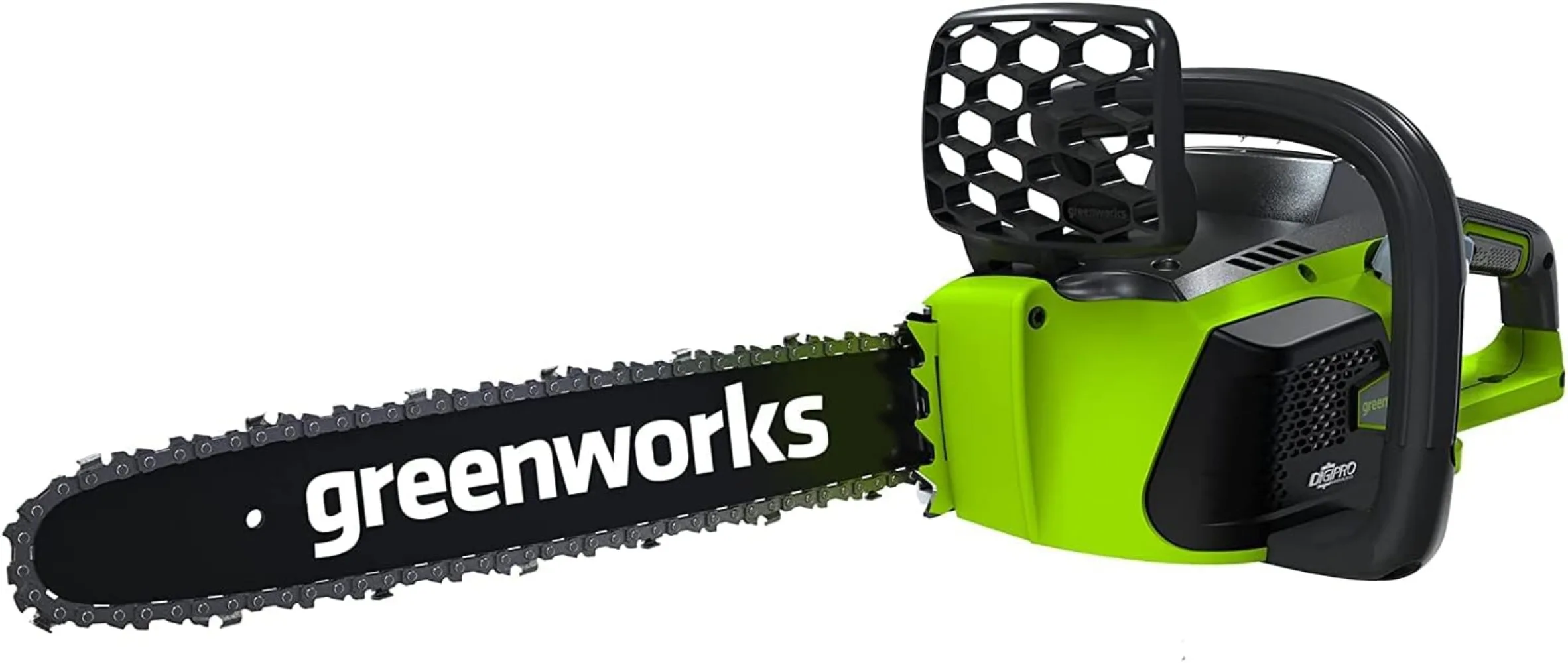 

Greenworks 40V 16" Brushless Cordless Chainsaw (Great For Tree Felling, Limbing, Pruning, and Firewood / 75+ Compatible Tools)