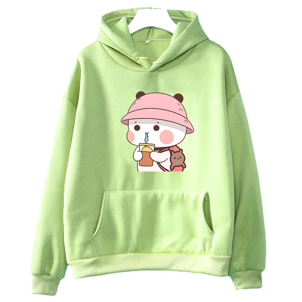 Bubu and Dudu Cute Cartoon Hoodies Graphic Sweatshirts Winter Crewneck Pullovers Women/Men Casual Sudaderas Fleece Clothing