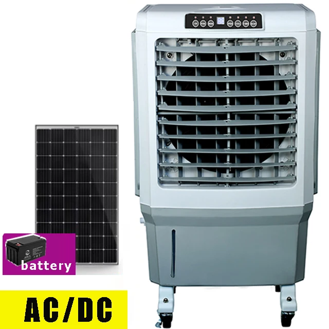 

AC/DC solor fan 220V 12V evaporaive cooling system air cooler