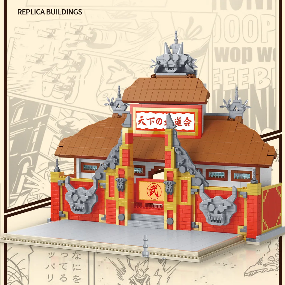 Classic Japan Anime Scene Micro Diamond Block Dragon Balls