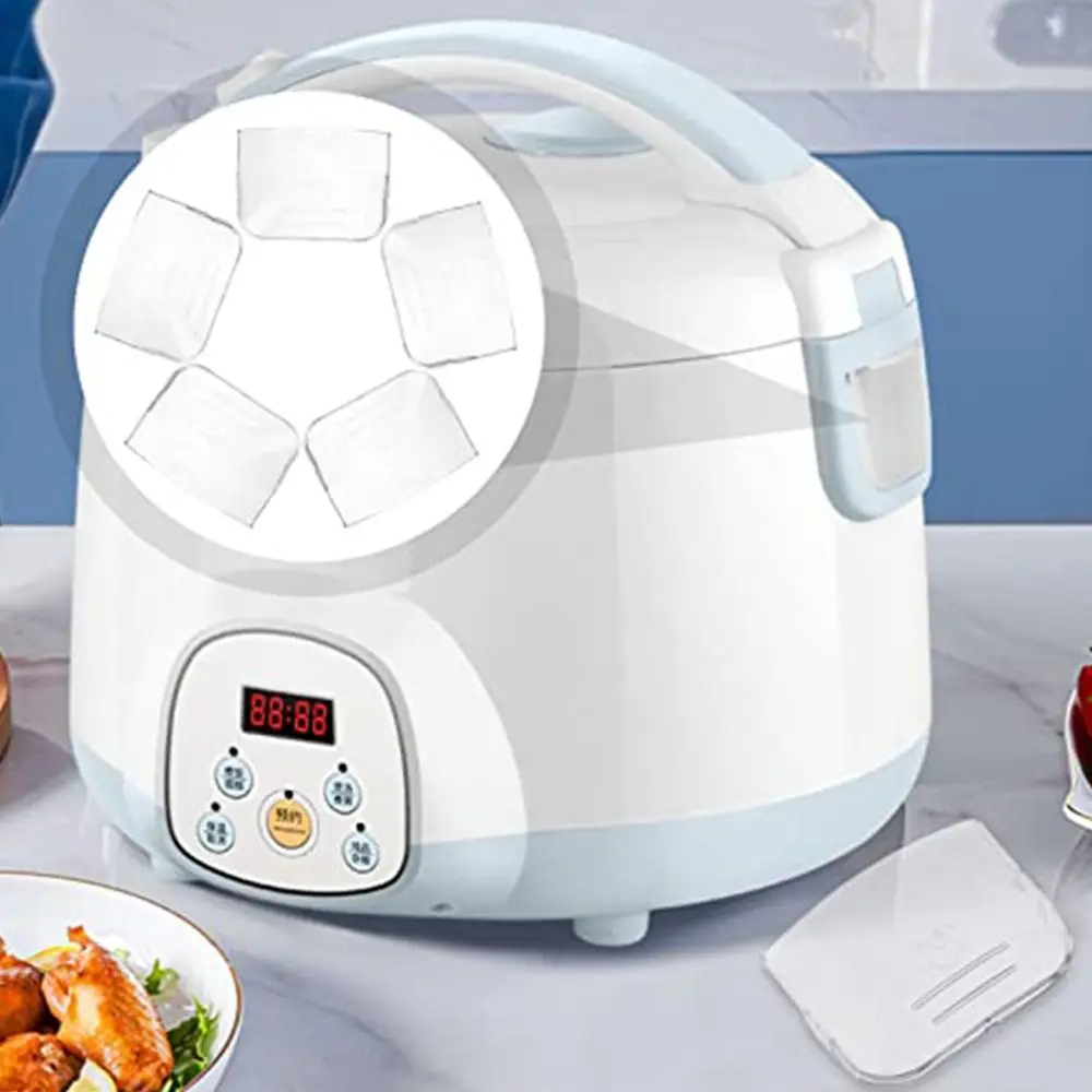 Description Picture 6 of item10Pcs Durable Transparent ABS Condensation Collector Cup Rice Cooker Parts Water Collector Replacement