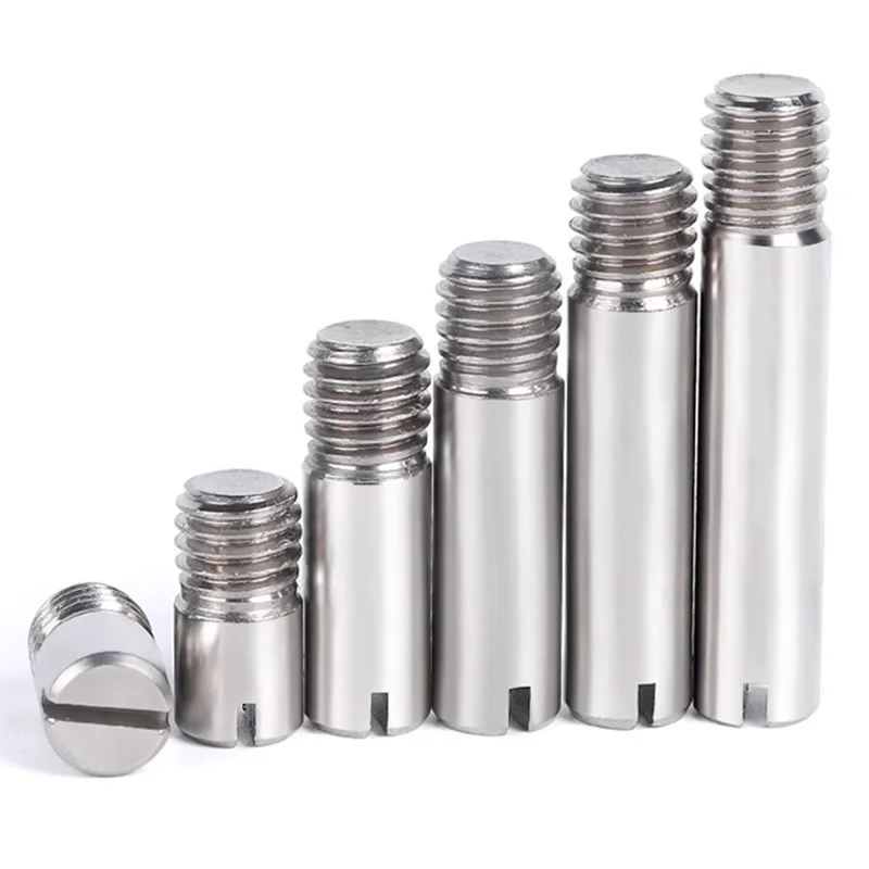 M4M5M6M8 stainless steel 304 external threaded cylinder pins slotted cylinder pins hardware fasteners851