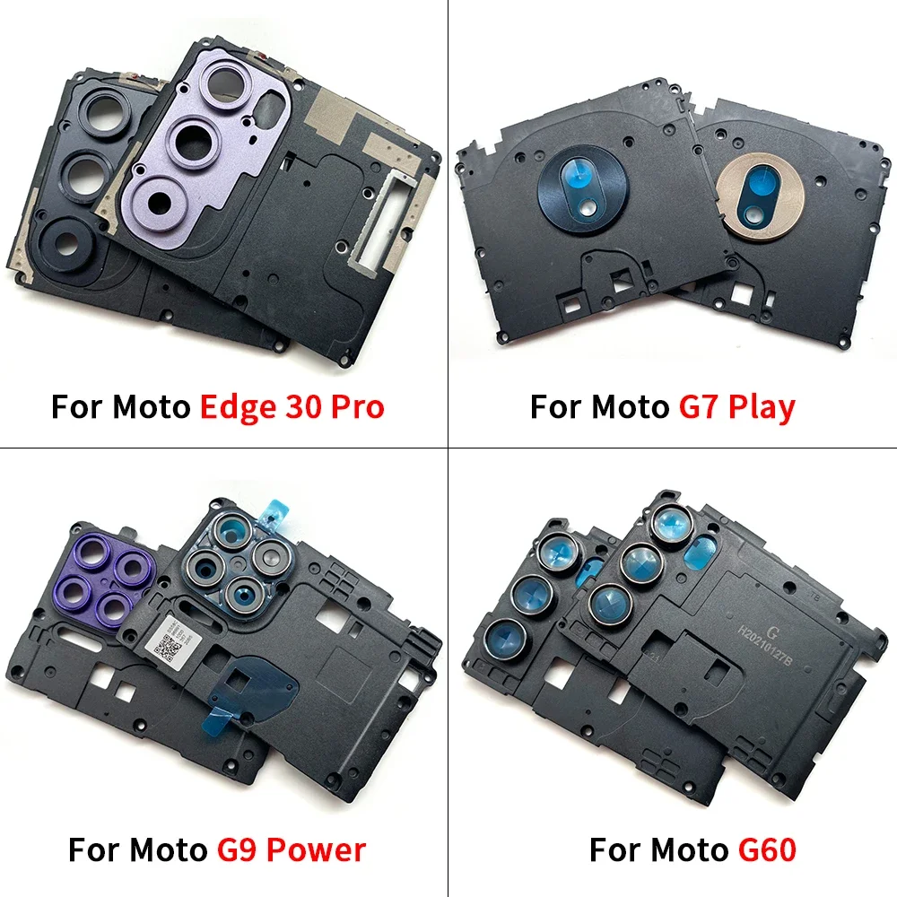 20개 도매 모토로라 엣지 30 프로 G7 G8 플레이 G9 파워 G60 원 퓨전 플러스용 메인보드 커버 좋은 교체 부품