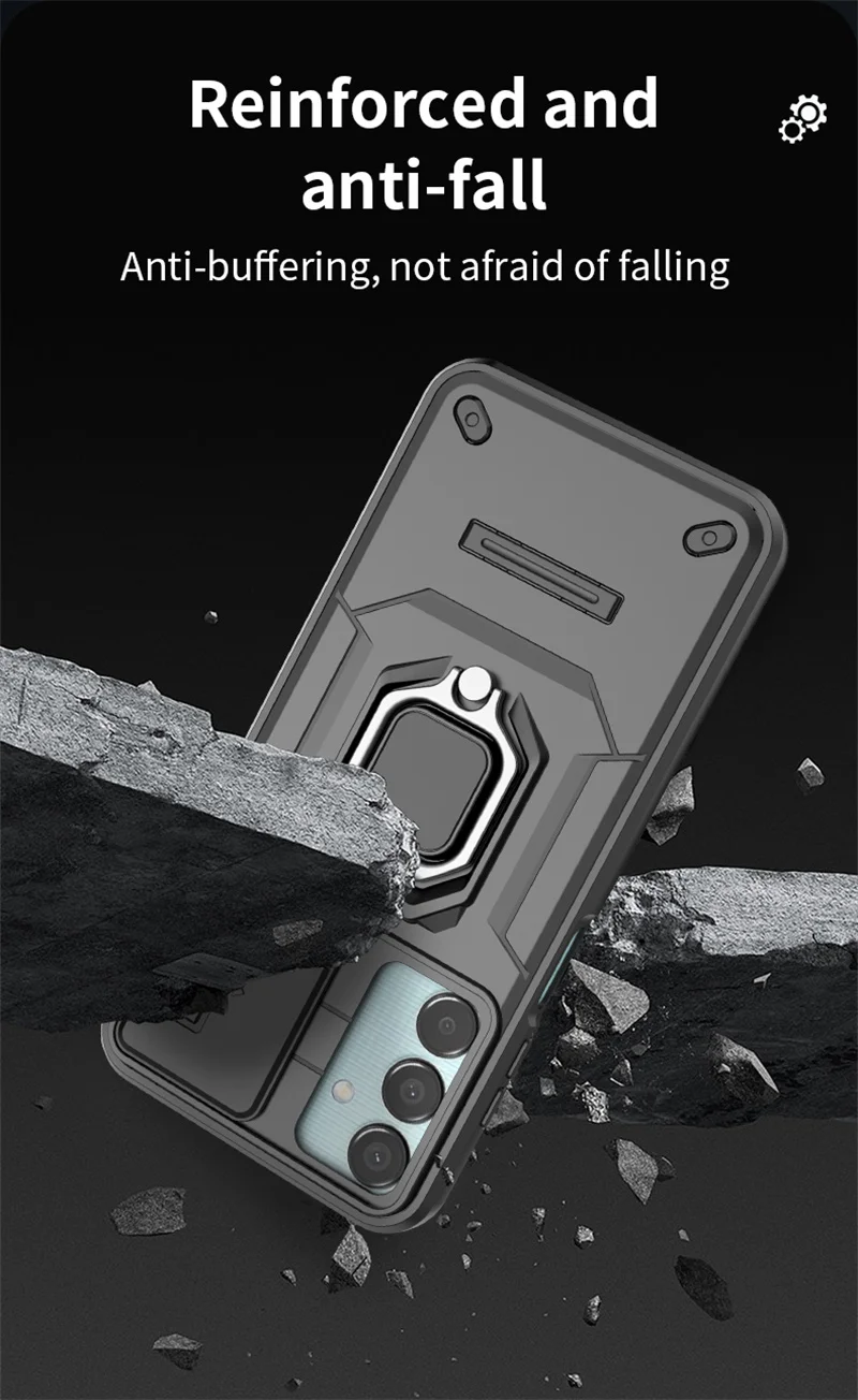 Schutzhülle Für Samsung Galaxy Mit Magnetischem Ringhalter_voghion.com