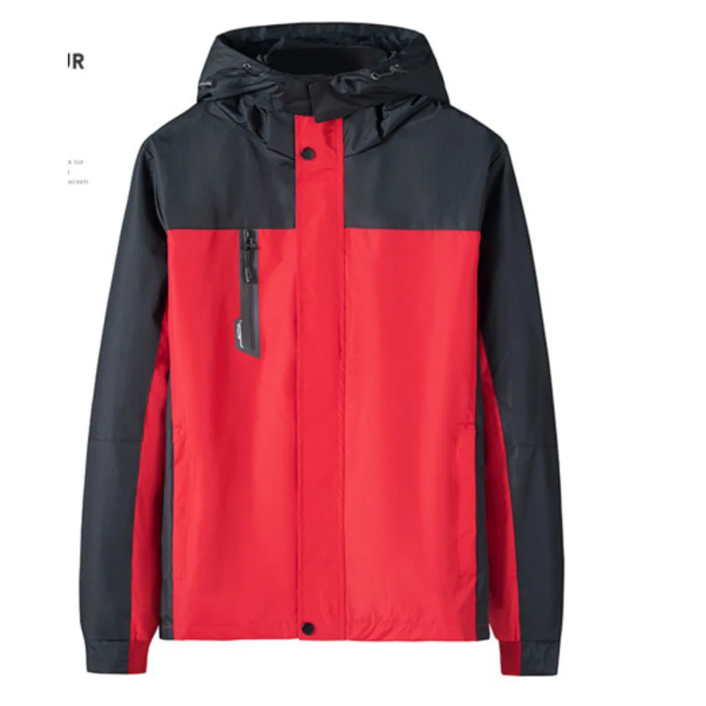 giacca da uomo sportiva primaverile con cappuccio, tuta d'assalto, giacca oversize,_voghion.com