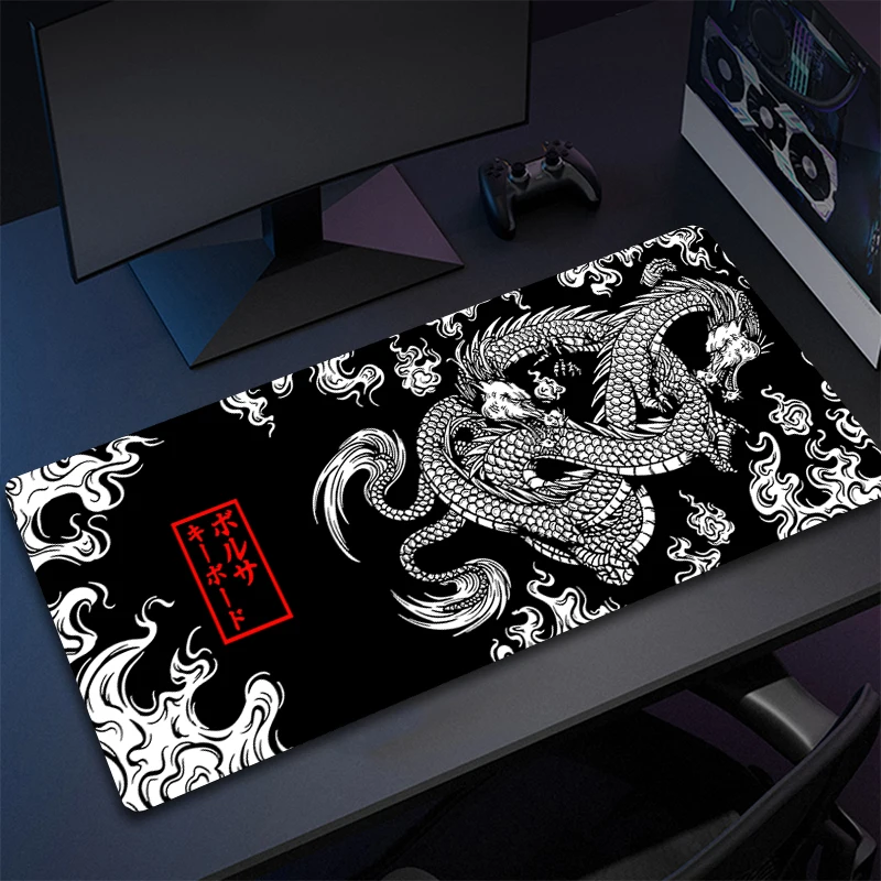 Impressão Personalizada Mousepad Japão Arte Grandes Ondas Mouse Pad de Borracha Playmat Borda de Bloqueio Não-deslizamento Ratos do Computador do Escritório Pads Xxl Novo pc hd - Imagem 5