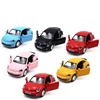 1/36 Volkswagen New Beetle Sedan Toy Car For Children RMZ CiTY Diecast Vehicle Miniature Model Pull Back Collection Gift Boy 6