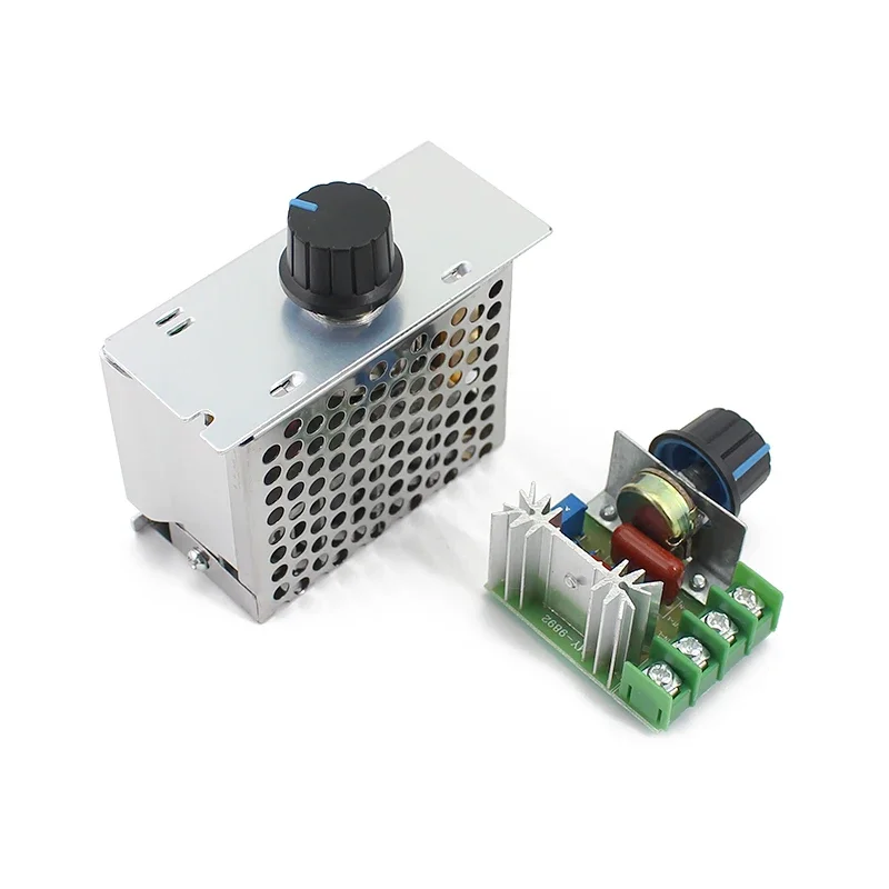 2000W 4000W Voltage Stabilizer PC Stabilizer AC 220V SCR Adjustable Voltage Regulator Motor Speed Controller Governor Thermostat