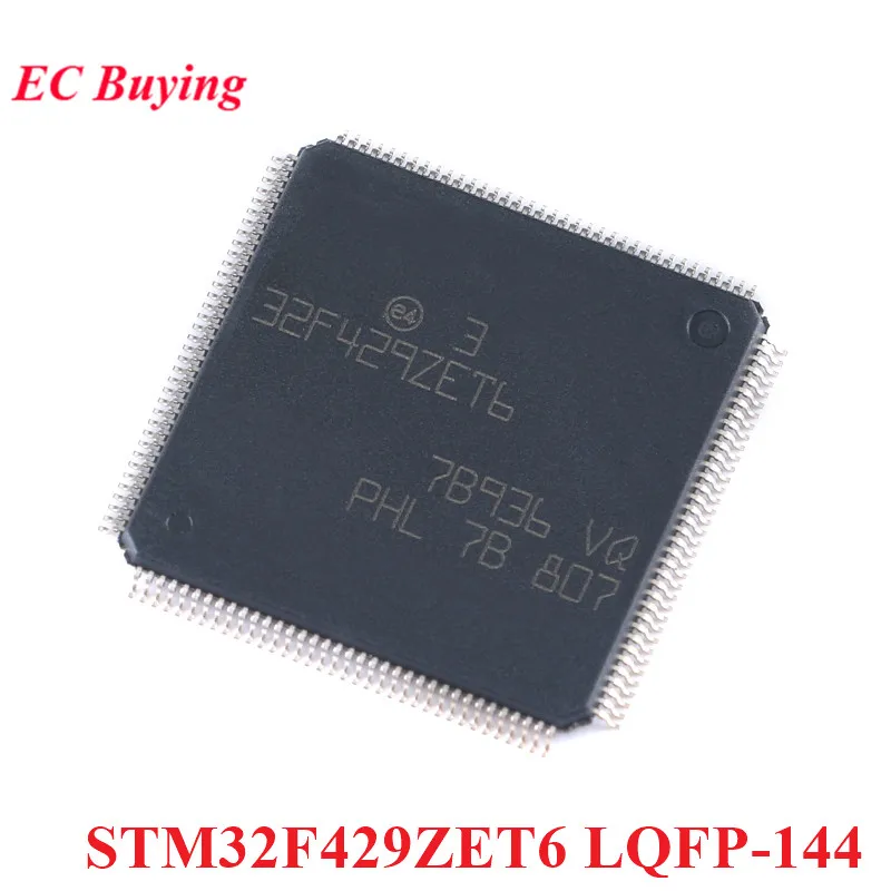 Muslimate Stm32F429 Stm32 F429Ze F429Zet6 Lqfp-144 Arm Cortex-M4 Microcontrollore A 32 Bit Mcu Ic Controller Chip Nuovo Originale