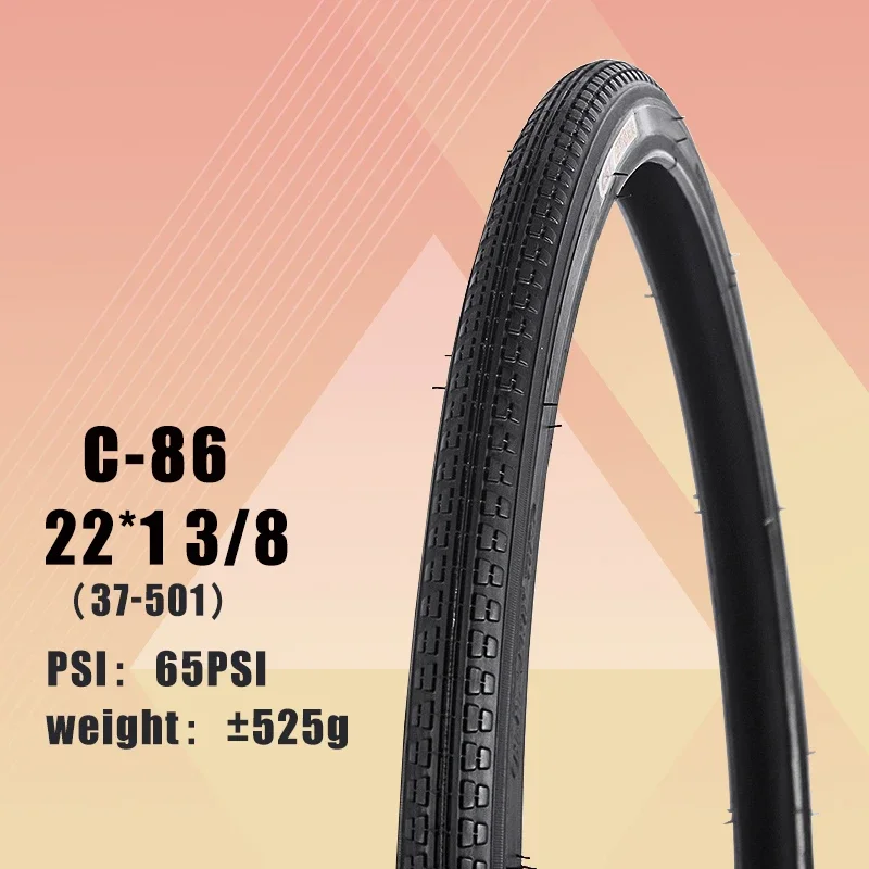 Paire De Pneus VÉLO 22 Pouces (22x1.95) - Antidérapants Et Durables Pour BMX, Ville Ou Chemins | Haute Adhérence - 10