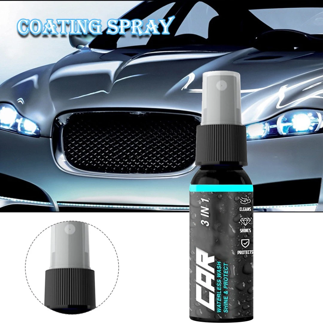 

New Automobile Nano Coating Spray Car Paint Coating Agent Car Paint Maintenance Clean Restore Vehicle Brightness Convenient Use