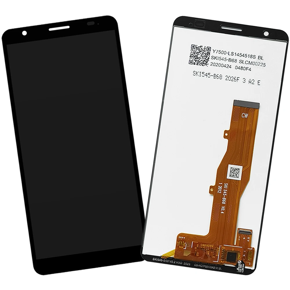 NEW Tested Pantalla For ZTE Blade A3 2020 LCD Screen Display Touch Panel Digitizer Complete LCD ZTE A3 2020 Display With Frame