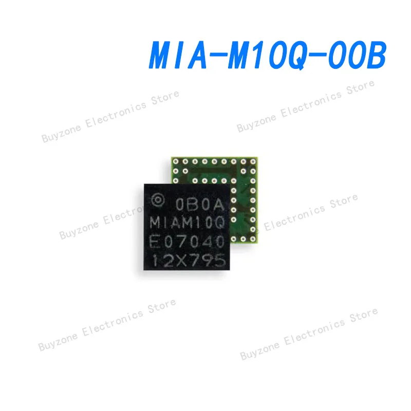 

MIA-M10Q-00B GNSS / GPS Modules M10 GNSS SiP module, firmware in ROM, SAW filter, LNA, TCXO, 1.8/3 V