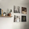 2/6/8pcs Acrylic Record Display Stand 12inch Clear Wall Mounted Vinyl Record Holder Shelf LP Record Album Storage Rack 6