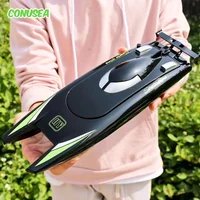 30Km/h Racing Boat 2.4G Radio controlled Rc Boat High Speed Speedboat 20Mins 2Ch Dual Motor Waterproof  Ship Boys Christmas gift 2