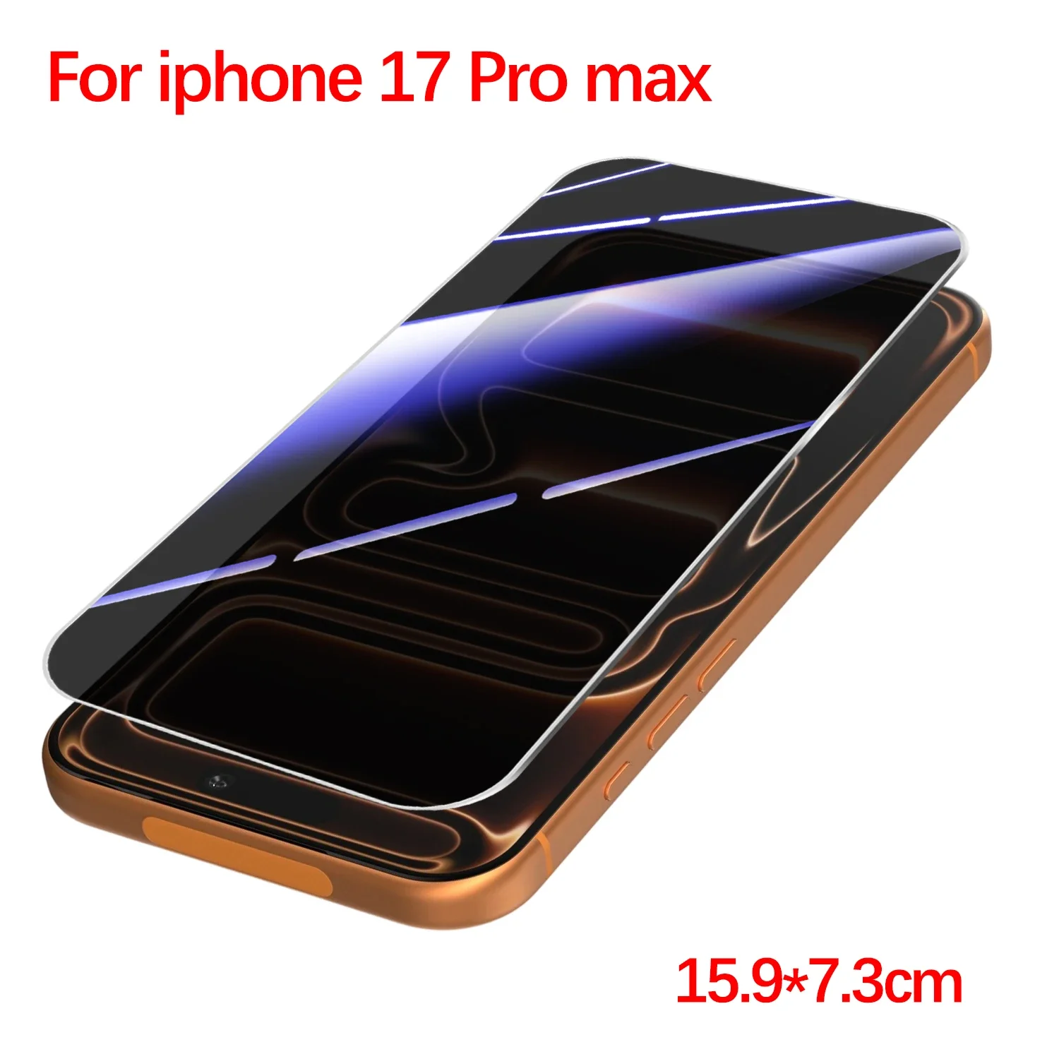 3Pack Anti Blue Protective Tempered Glass for iPhone 17 Pro Max 17Air 17pm Anti-scratch Privacy Eye Protection Screen Protector