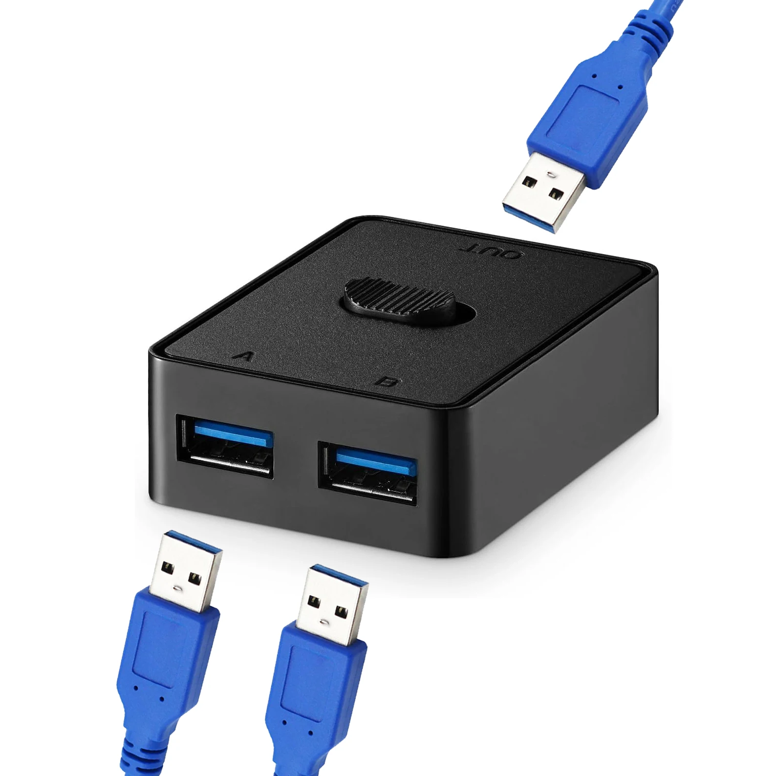Universal Bi-Directional USB Switch for Seamless Device Sharing