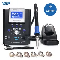 WEP 8509 Micro Hot Air Gun Soldering Station with 1.5mm 4mm Nozzle Temperture Adjustable BGA Rework Station For Phone Repair 1