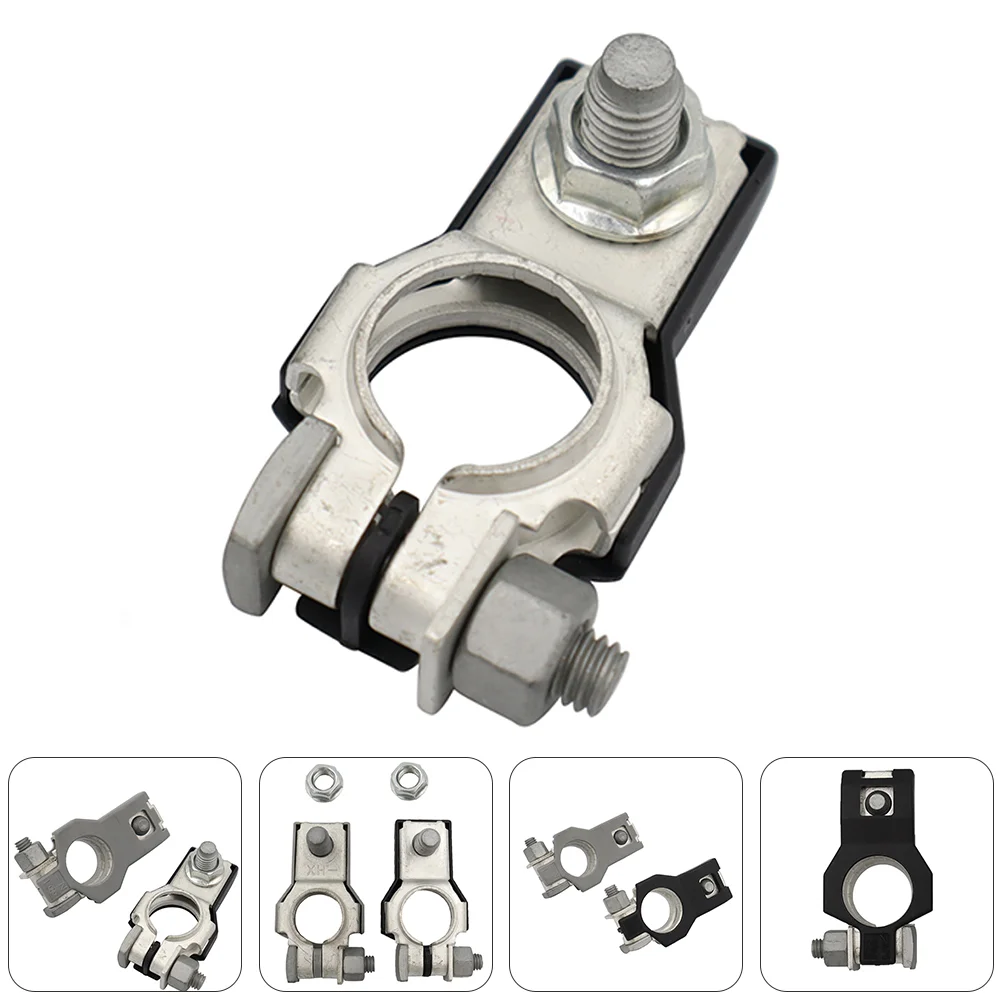 

1 Pair Vehicle Terminal Clamps Car Terminal Connectors Quick Release Connectors