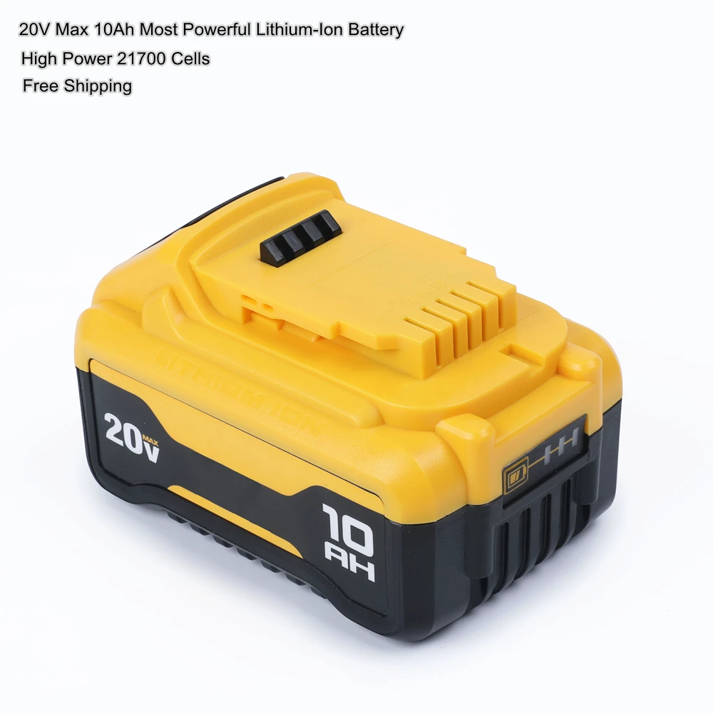 Factory New 20V 10.0Ah Lithium Ion Battery Pack for DCB210 for