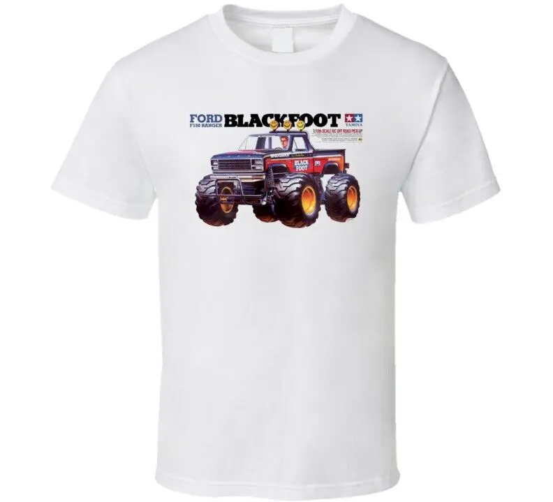 Tamiya 1/10 Blackfoot Box Art T-Shirt Rc Car. Vintage Rc