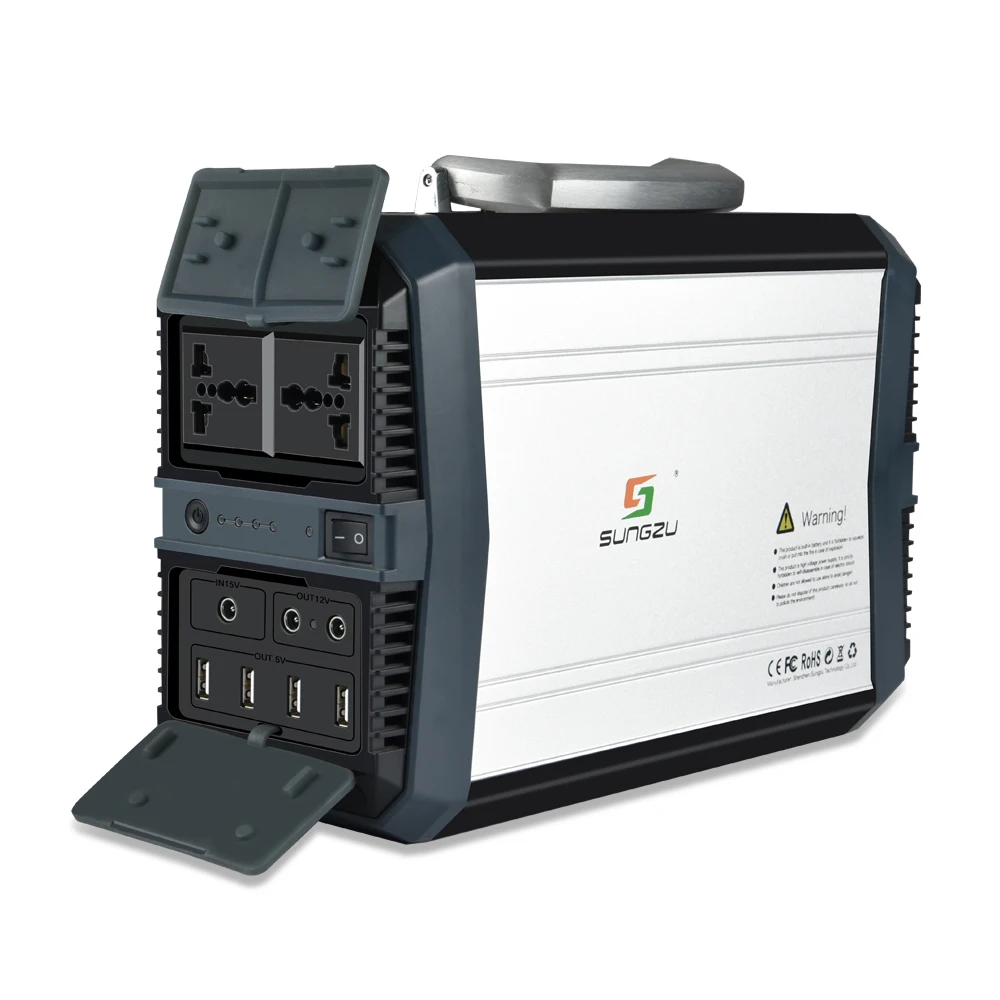 500w 75000mah 리튬 배터리 EPS 재생 가능 에너지 저장, 태양열 휴대용 충전 발전소 발전기