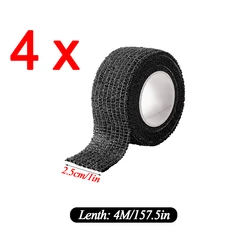 Chair Leg Floor Protectors - Non-Slip Noise-Reducing Furniture Pads (Set of 4) - 4 Pcs (Black 2.5cm)