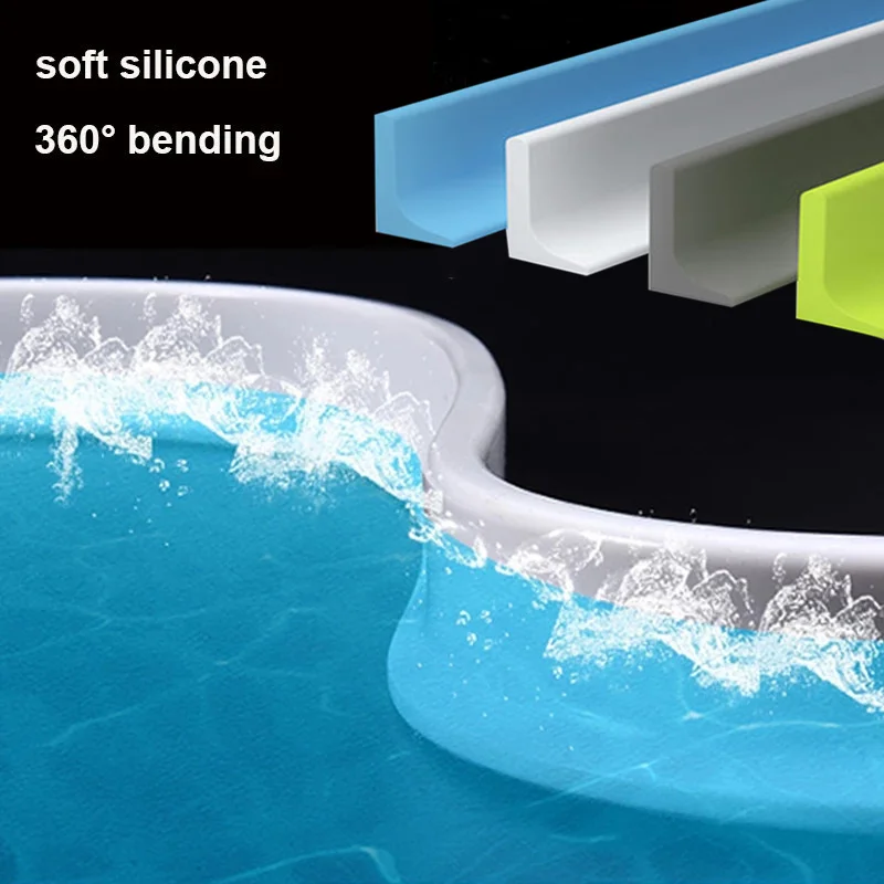 Water stopper strip Silicone Dry And Wet Separation Flood Barrier