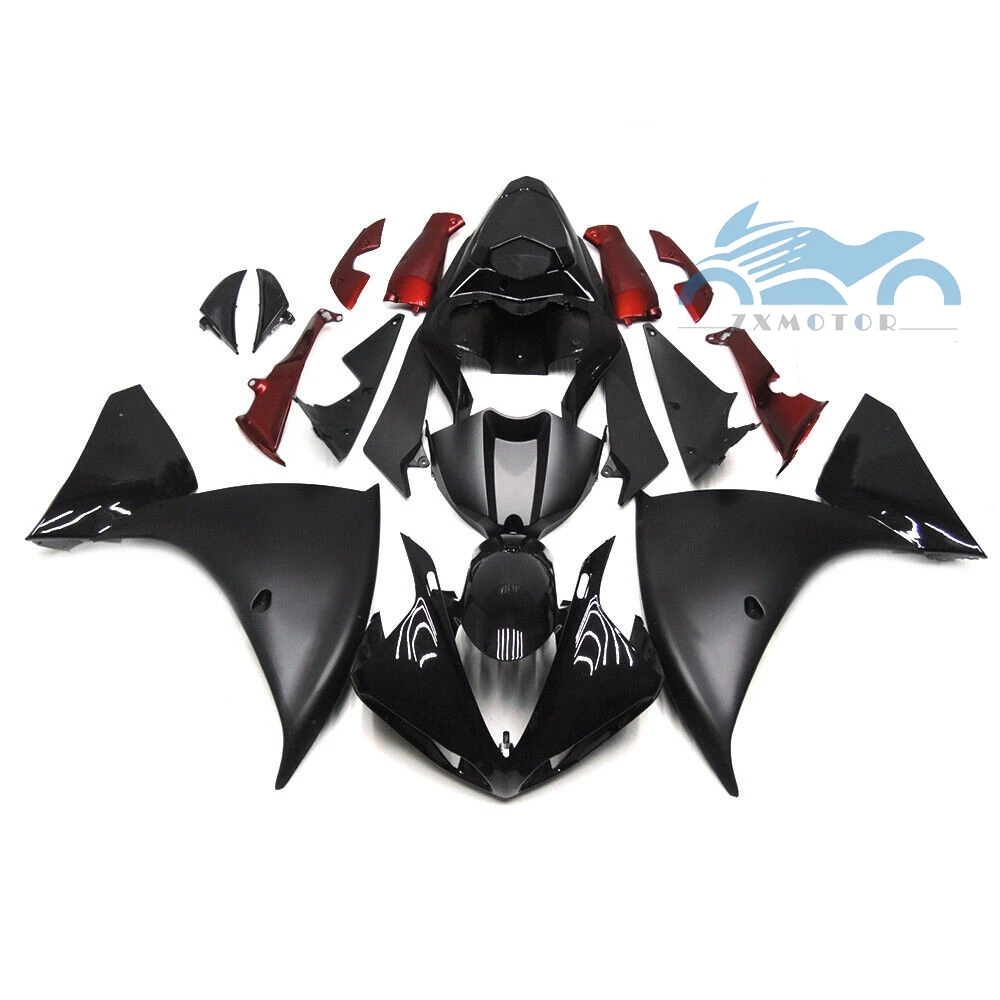 

Matte Black Motorcycle Fairing Kits Fit For YAMAHA YZF R1 2009 2010 2011 2012 Fairings kit YZF-R1 09-12