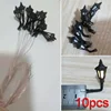 10Pcs HO Scale HO Scale 1:100 Model Railroad 3V LED Street Light Wall Lamp Railway For Home Ornament Lamppost Wall Lamps 1