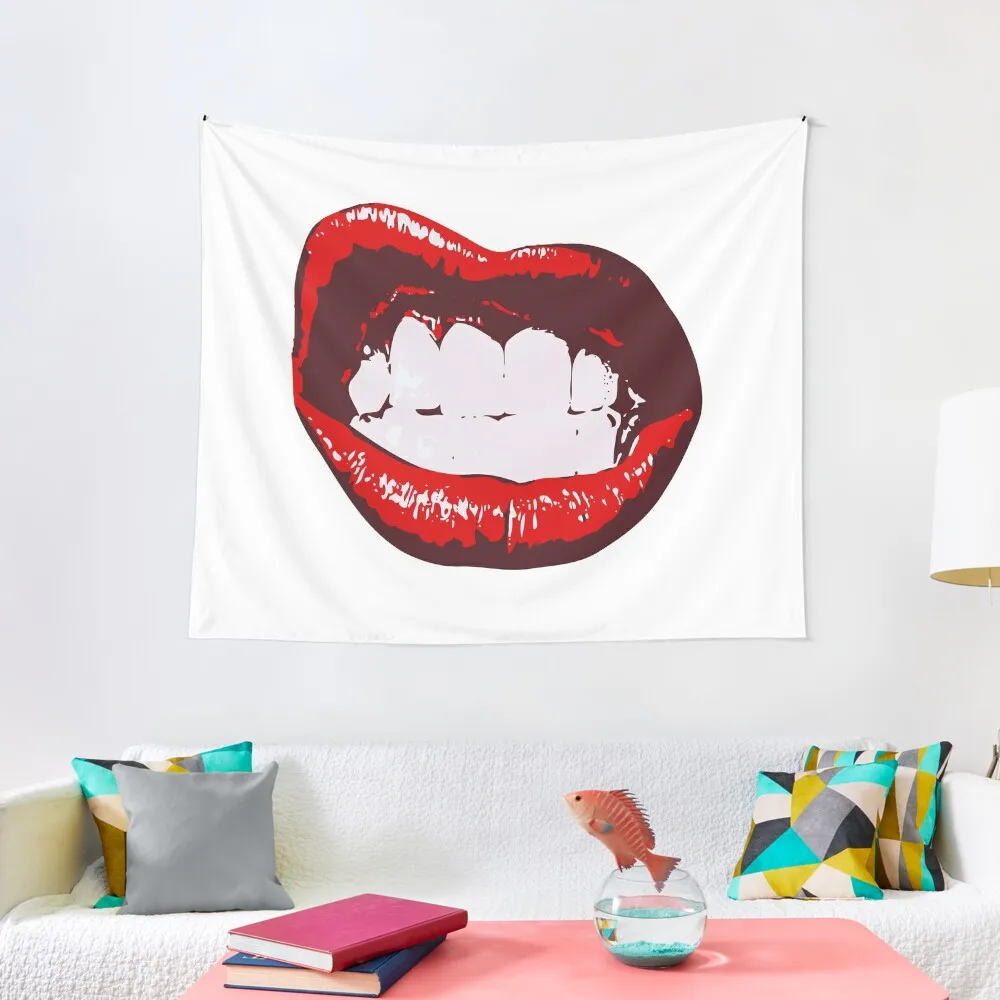 

Sexy teen girl lips Tapestry Room Decore Aesthetic Bedroom Decor Tapestry