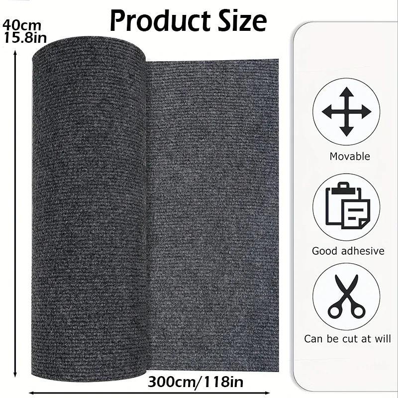 Bedroom Carpet Self Adhesive Living Room Dirt Resistant Mildew Proof Solid Color Carpet Easy to Maintain Rug Decoration Home Gta 6