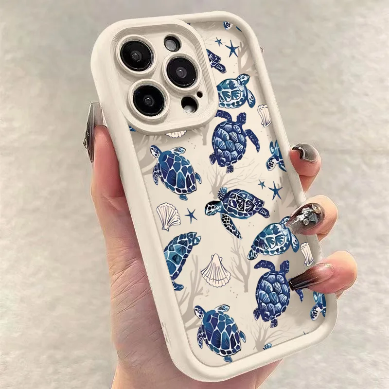 Colorful Artistic Turtle Phone Case